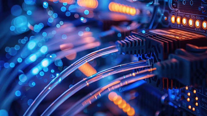 pngtree internet connection with optical fiber concept of fast internet image 15656376